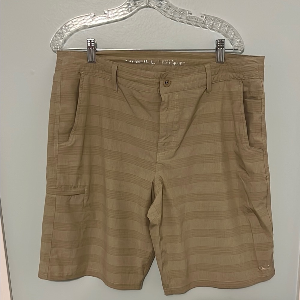 Deal! Closet clean out! 🔥Men’s O'Neill Tan Cargo Shorts Lightweight Cotton Blend - Picture 6 of 7